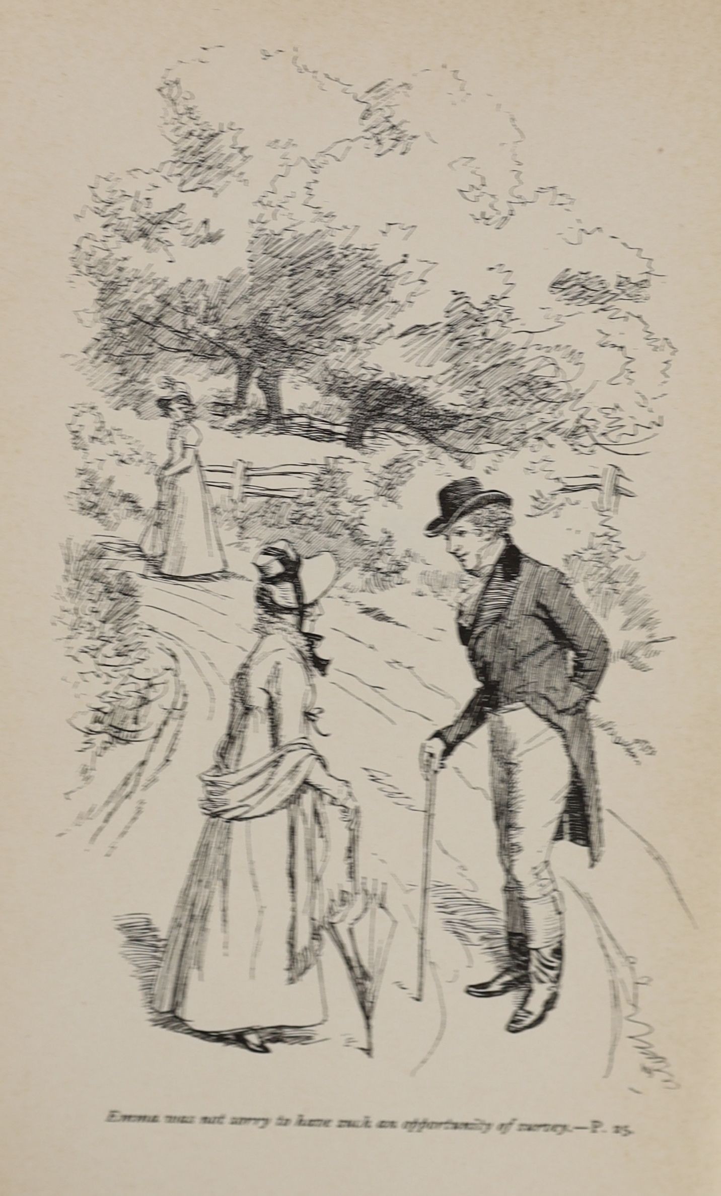 Austen, Jane - Macmillan's Illustrated Standard Novels, comprising: Sense and Sensibility; Emma; Mansfield Park; Northanger Abbey and Persuasion; i.e. 4 vols (ex 5 -without Pride and Prejudice); publisher's introductions